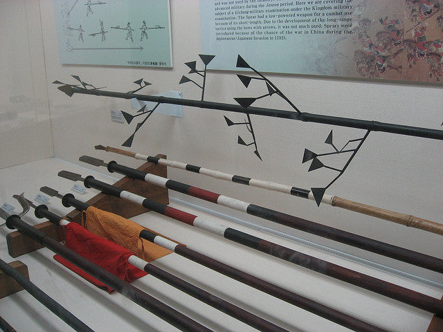 Comparaison des différents types de lances coréennes traditionnelles