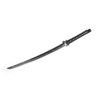 Katana with Engraved Dragon Blade and Gold Dragon Tsuba