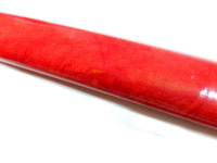 Daisho (katana and wakizashi pair) with red rice paper saya - high quality sword from Martialartswords.com